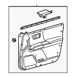 6761004450C2 - : Door Trim Panel for Toyota Image