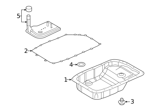 Transmission Components for 2022 Chevrolet Silverado 1500 LTD #4