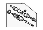 43410AK020 - Suspension: Axle Assembly for Toyota: Tacoma Image