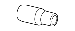 9A712105410 - Cooling System: Water Hose for Porsche Image