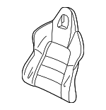 81521S2AA61ZB - : Seat Back Cover for Honda Image
