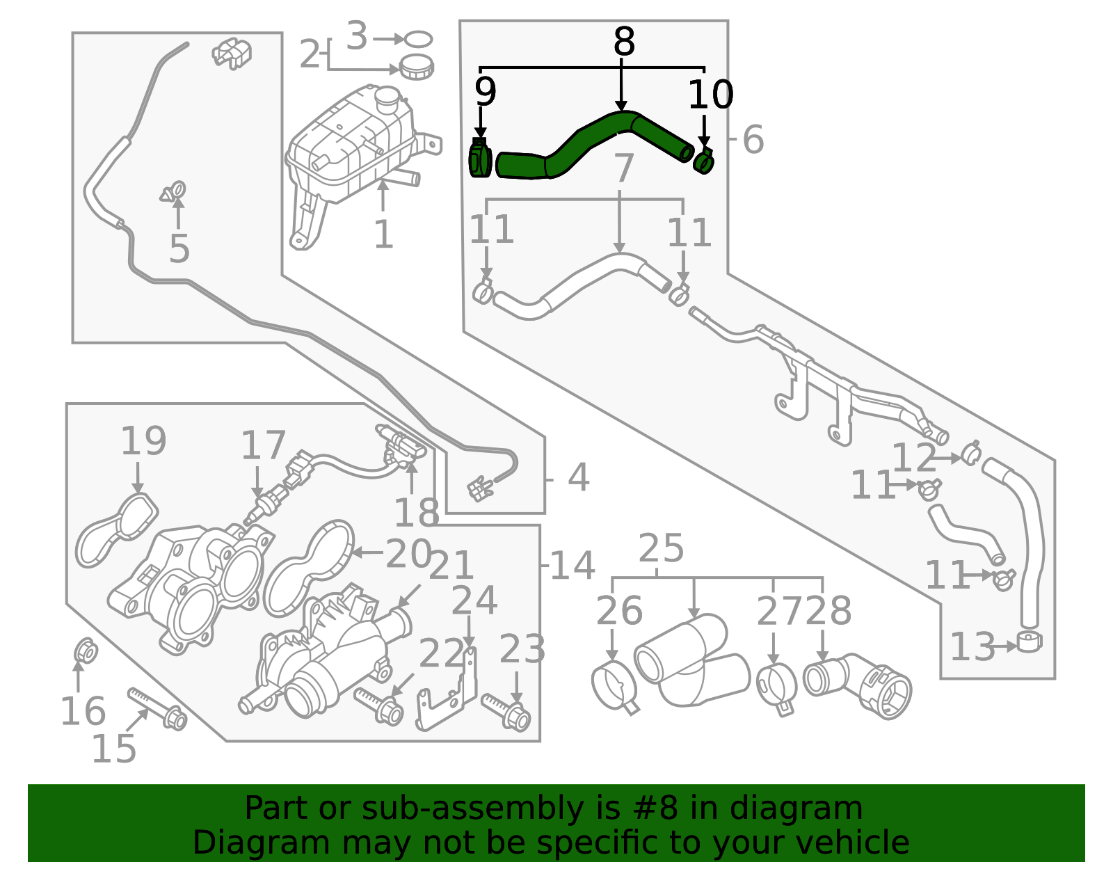 2023-2025 Kia Niro Hoses 25450-AT300 | OEM Parts Online
