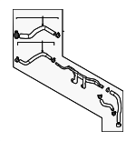 2546008HC0 - Cooling System: Hose &amp; Tube Assembly for Kia: Niro Image