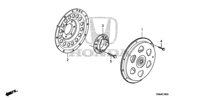 Flywheel for 2013 Honda Insight #0