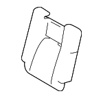 LR077051 - : 2015-2017 Land Rover Discovery Sport - Seat Back Pad for Land Rover: Discovery Sport Image