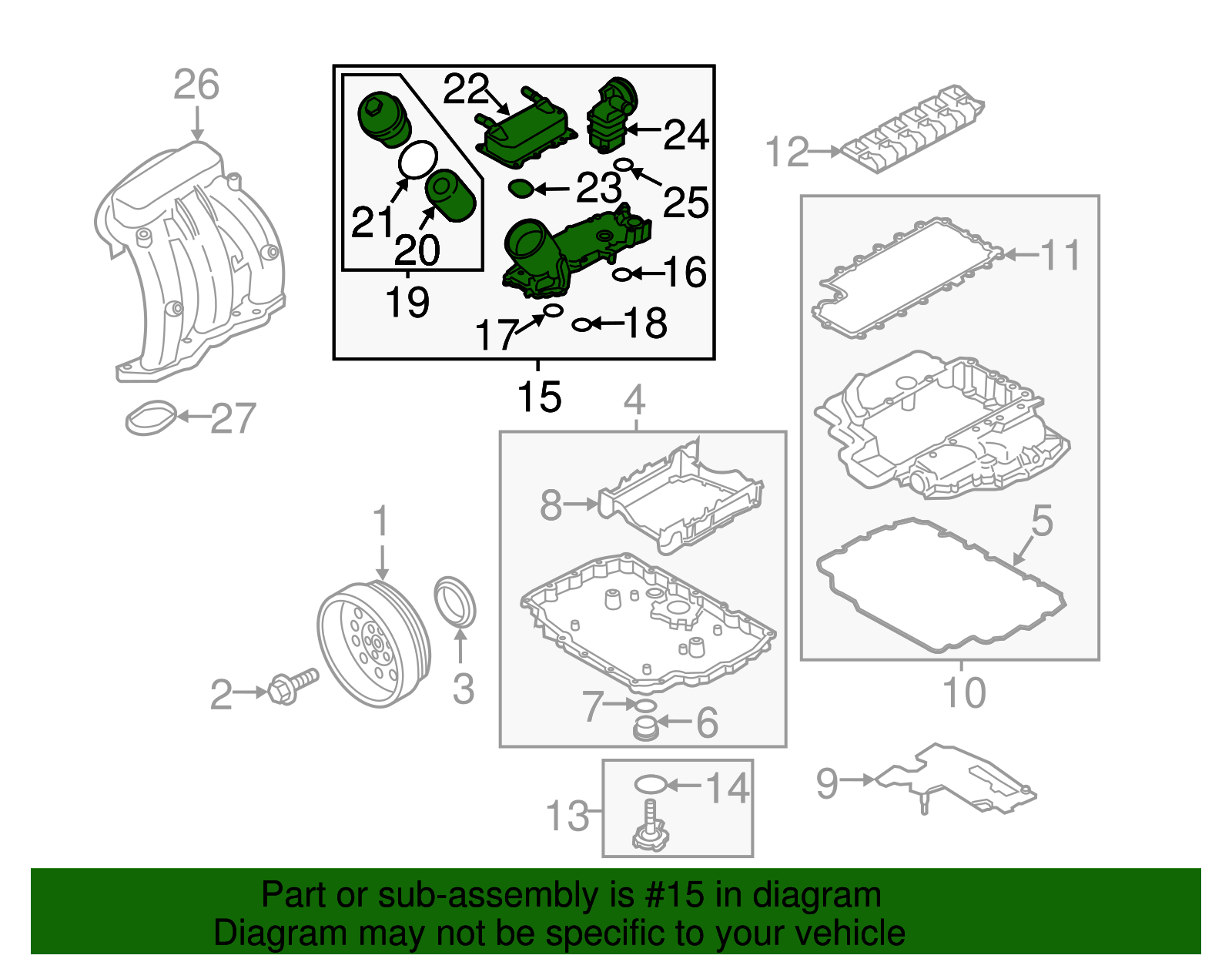 Oil Filter Housing - Porsche (9A1-107-010-13)