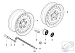 51718229473 - : Valve Caps for BMW Image