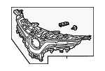 5310106F30 - Body: Grille Assembly for Toyota Image