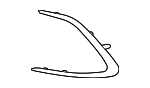 5271306120 - Body: Outer Molding for Toyota Image