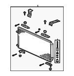 80100S3V305 - HVAC: Condenser Assembly for Acura: MDX Image
