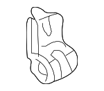 80381SV7A01 - HVAC: Suction Pipe Stay for Acura: MDX Image