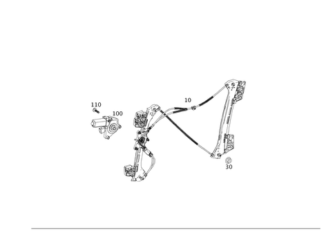 Window Regulator for 2016 Mercedes-Benz E550 #0