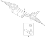 57700GI000 - Steering: Rack for Hyundai Image