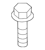 1125406206B - Cooling System: Reservoir Assembly Bolt for Kia: Borrego, Cadenza, Carnival, EV6, EV9, Forte, Forte Koup, Forte5, K4, K5, K900, Niro, Niro EV, Optima, Rio, Rondo, Sedona, Seltos, Sorento, Soul, Soul EV, Sportage, Stinger, Telluride Image
