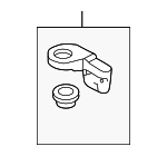 25332A9000 - Cooling System: Upper Bracket for Kia: Sedona Image