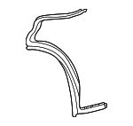 4J3839775 - : Rear Weather-Strip for Audi: e-tron GT Image