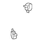 253312P044 - Cooling System: Lower Hose Clamp for Hyundai Image