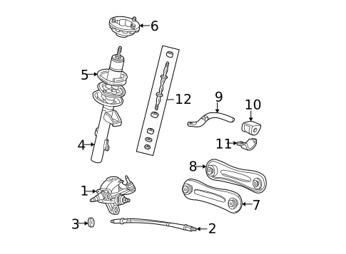 Suspension, Springs & Related Components for 2005 Mercury Sable #0