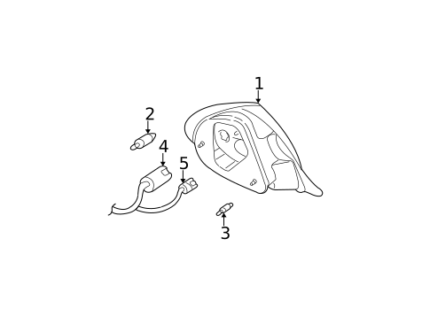 Bulbs - Chassis for 2003 Dodge Neon #0