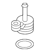 4K0122291E - HVAC: HVAC Heater Hose Connector for Audi Image