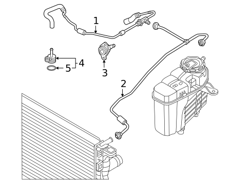 Radiators, Coolers & Related Components for 2021 Audi A7 Sportback #3