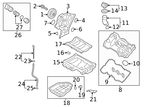 Engine Parts for 2012 Hyundai Genesis #0