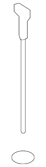 266113C505 - : Dipstick for Hyundai Image