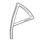 XW4Z5426870CA - Body: Fixed Glass for Lincoln: LS Image