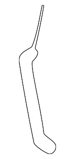 15705528 - Body: Handle, Outside Rod for GM Image