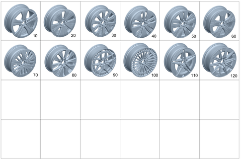 Wheels for 2025 Mercedes-Benz EQB 300 #0