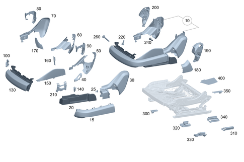 Covers and Holders for Fire Extinguishers for 1991 Mercedes-Benz 350 SD #0