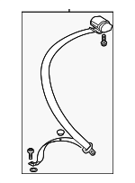 8U0857805AV04 - : Outer Belt Assembly for Audi: Q3, Q3 Quattro Image