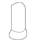 MU000376 - Body: Bumper Cover Rivet for Mitsubishi: Lancer Image