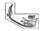 4N0807065AGRU - : Bumper Cover for Audi Image