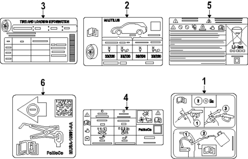 Labels for 2025 Lincoln Nautilus #0