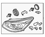 92101B2050 - : Composite Assembly for Kia: Soul, Soul EV Image
