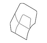 39963594 - Body: Seat Back Cover for Volvo Image