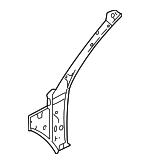 2001-2006 Hyundai Santa Fe - Inner Pillar