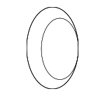 10364857 - Body: Windshield Pillar Trim Cap for GM Image