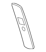 10364860 - : Upper Center Pillar Trim Cover for Chevrolet: HHR Image