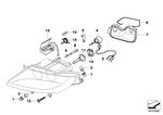 63127054471 - Lighting: Spacer Holder for BMW Image