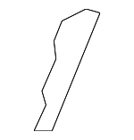 41117204111 - Body: Rear Floor Pan Support Bracket for BMW: 740i, 740Ld xDrive, 740Li, 740Li xDrive, 750i, 750i xDrive, 750Li, 750Li xDrive, 760Li, ActiveHybrid 7 Image