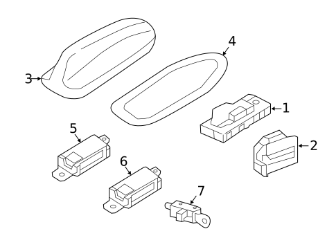 Antenna & Radio for 2025 Volvo XC60 #0