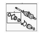 4234048081 - Universals &amp; Rear Axle: Axle Assembly for Toyota Image image