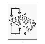 5839912050 - : Rear Cover for Toyota Image