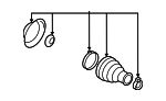 8K0598201E - Suspension: Inner Boot for Audi Image