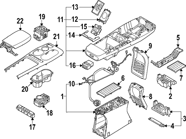 467W0CU210VCS - : Switch for Hyundai Image