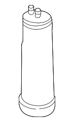 1HM201799 - Emission System: Vapor Canister for Volkswagen: Beetle, Cabrio, Golf, Jetta Image