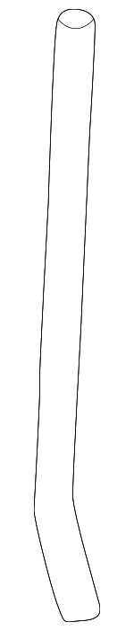 21906272 - Emission System: Pressure Hose for Volkswagen: Cabrio, Jetta Image