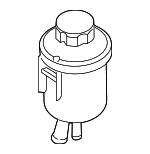 31200320 - Steering: Reservoir for Volvo: S60, S60 Cross Country, S80, V60, V60 Cross Country, V70, XC60, XC70 Image